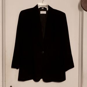First Issue Basic Black Blazer Size 8